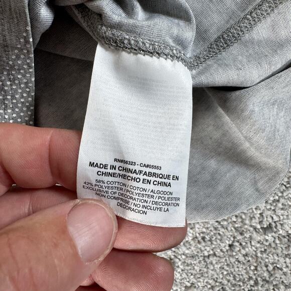 Nike Tank Top Mens Medium Gray Dri-FIT Running Training Sleeveless 911516-063 - Picture 5 of 9